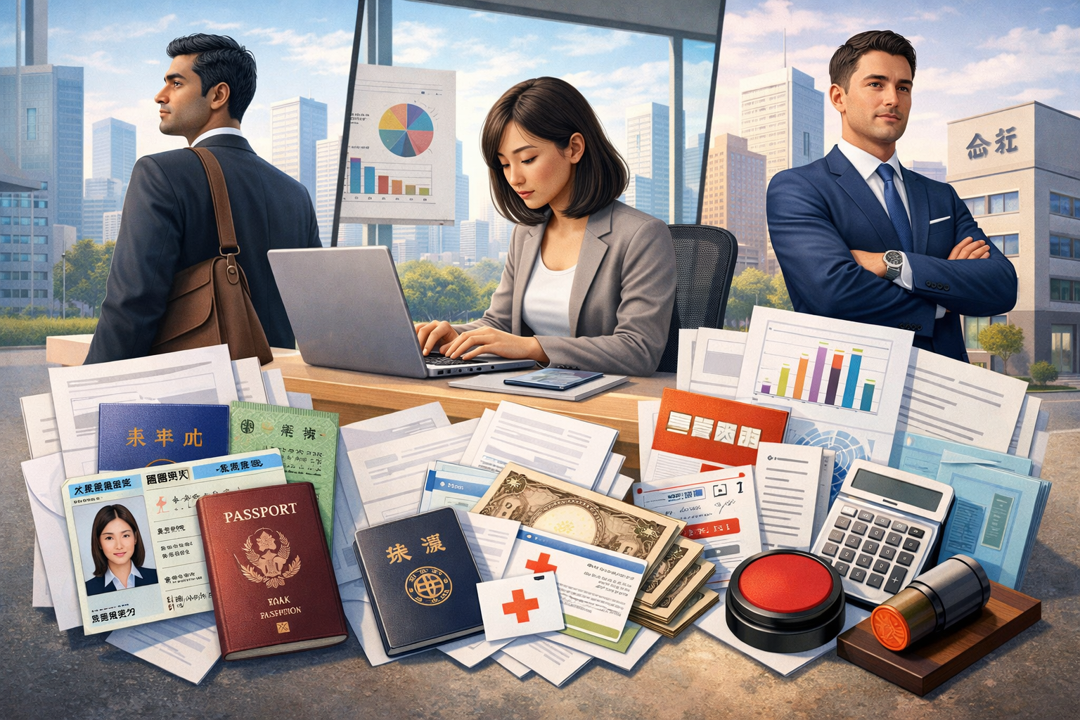 在留期間更新許可申請の必要書類｜転職・会社員・経営者ごとにわかりやすく解説