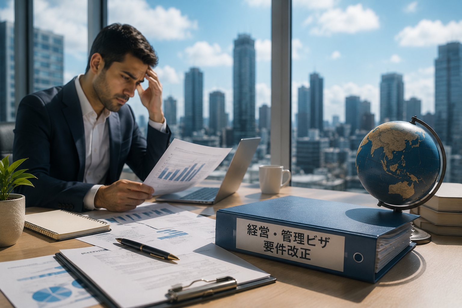 経営・管理ビザの要件厳格化を解説|資本金3,000万円・常勤職員・更新への影響
